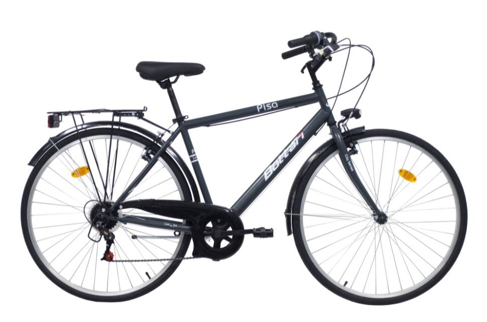 Bicicleta Barbat TRK 28, cadru otel 6 viteze, Furca Rigida