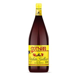 Vin rosu Cotnari Eticheta Galbena demidulce 0.75 l