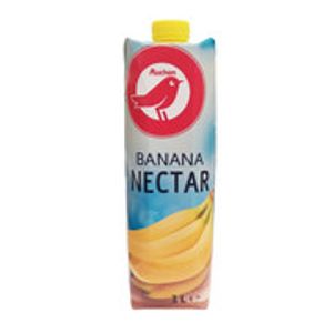 Nectar de banane Auchan, 1 l