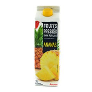 Suc- natural de ananas Auchan, 1 l