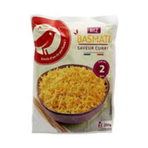 Orez basmati curry Auchan, 250 g