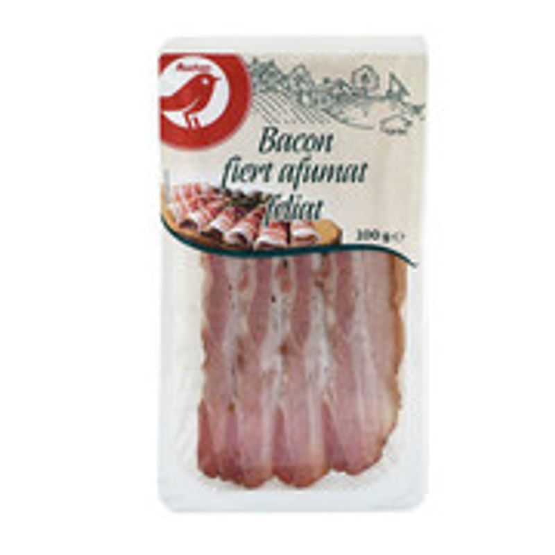 Auchan Bacon afumat feliat Auchan, 100 g Auchan Online