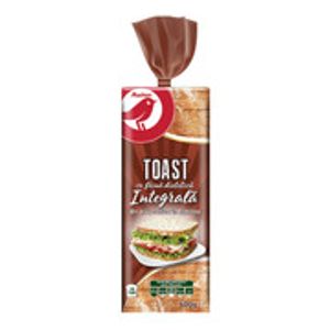 Paine toast integral Auchan, 600 g