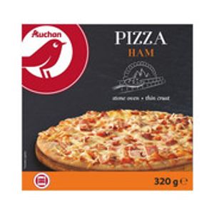 Pizza cu sunca Auchan, 320g