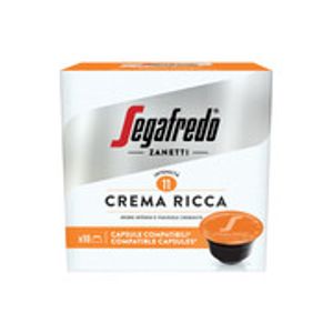 Capsule cafea Segafredo Gusto Crema Ricca, compatibile Dolce Gusto, 10 capsule