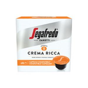 Capsule cafea Segafredo Gusto Crema Ricca, compatibile Dolce Gusto, 10 capsule