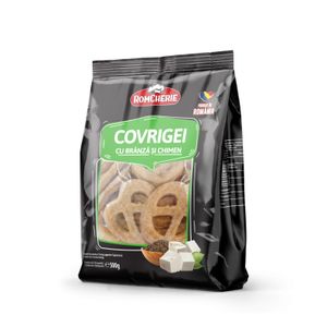 Covrigei cu branza si chimen Romcherie, 180 g