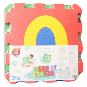 Jucare Puzzle din spuma One Two Fun, pentru podea
