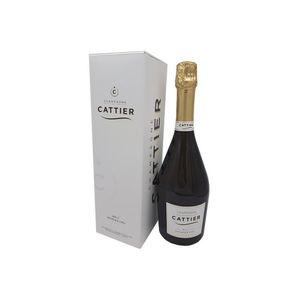 Vin spumant alb brut Cattier, alcool 12.5%, 0.75 l