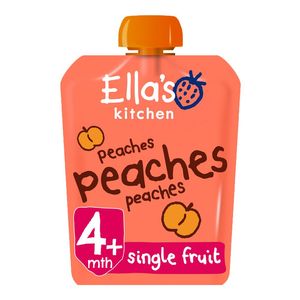 Piure cu piersici Ella's Kitchen, de la 4 luni, 70 g