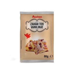Zahar vanilinat Auchan, 80 g