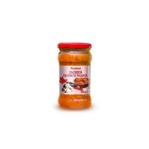 Zacusca picanta cu vinete Auchan, 300g