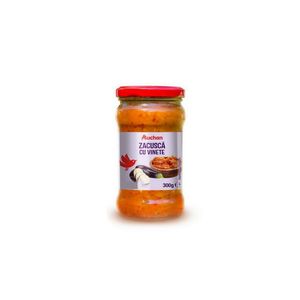 Zacusca cu vinete Auchan, 300g