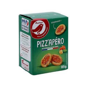 Snacks mini pizza Auchan, 85 g
