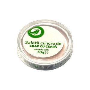 Salata icre de crap cu ceapa Auchan, 70 g