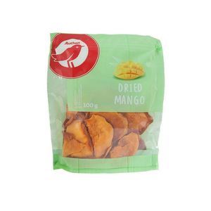 Fructe confiate felii Mango Auchan, 100 g