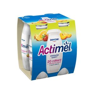 Iaurt de baut Actimel, multifructe, 4 x 100 g