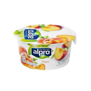 Produs fermentat din soia cu piersici Alpro, 150 g