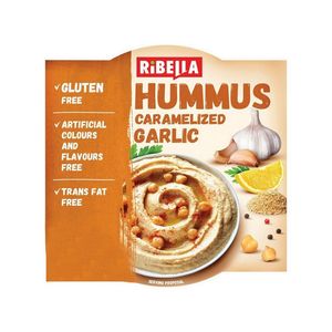 Hummus cu usturoi caramelizat Ribella, 200g