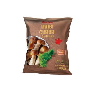 Hribi cuburi calitate I Auchan, 300g