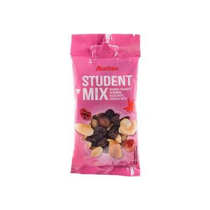 Fructe uscate si alune mix student Auchan, 50 g