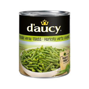 Fasole verde taiata D'aucy, 820 g