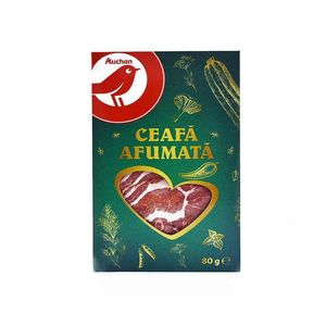 Ceafa afumata crud uscata Auchan, 80 g