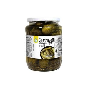 Castraveti in otet Pouce, 670 g