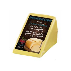Cascaval de oaie si vaca Auchan, 250 g