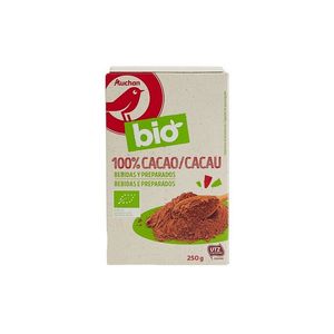 Cacao pudra BIO 100% Auchan 250g