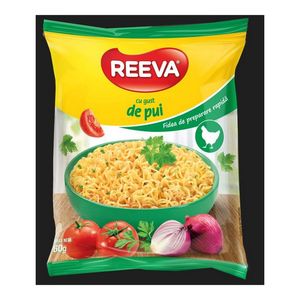 Fidea de preparare rapida cu gust de pui  60gr, Reeva