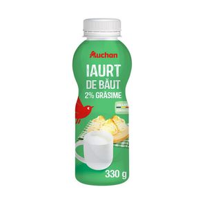 Iaurt de baut 2% grasime, 330g Auchan