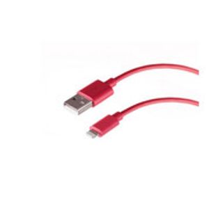 Cablu Lightning Qilive, 2.4A/1.2M, rosu
