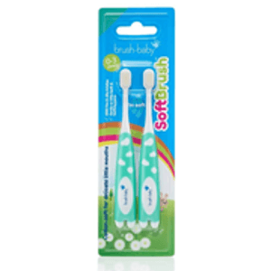 Periuta manuala pentru bebelusi, SoftBrush, 0-3 ani