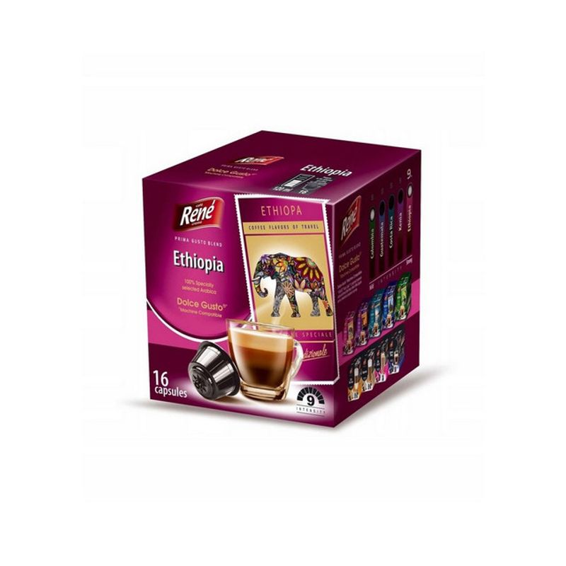 cafea-capsule-ethiopia-rene-compatibil-dolce-gusto-16-capsule