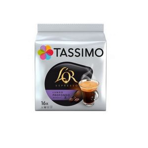 Capsule cafea L'Or Lungo Profundo, compatibile Tassimo, 16 capsule