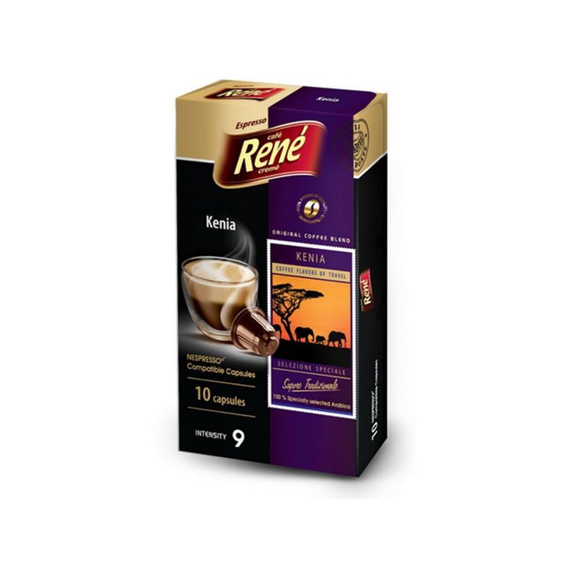 cafea-capsule-kenia-rene-compatibil-nespresso-10-capsule