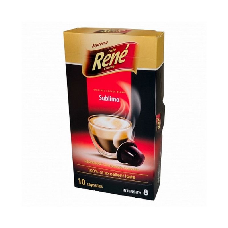 cafea-capsule-sublimo-rene-nespresso-10-capsule