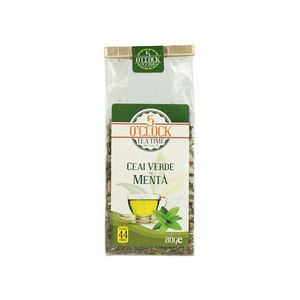 Ceai verde cu menta 5 O'Clock, 80 g