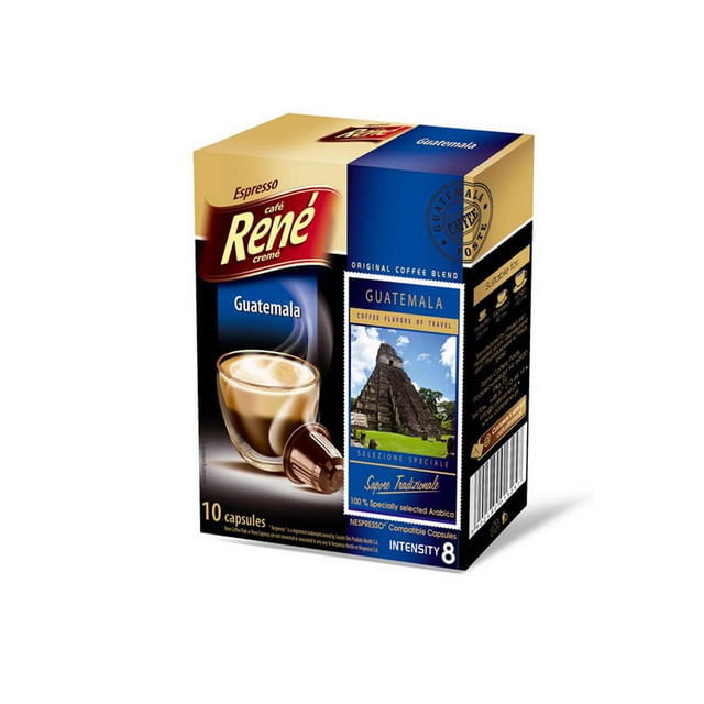 cafea-capsule-guatemala-rene-compatibil-nespresso-10-capsule