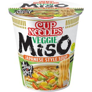 Supa instant noodles veggie miso Nissin Cup Noodles, 67 g
