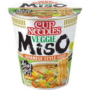 Supa instant noodles veggie miso, Nissin, 67 g