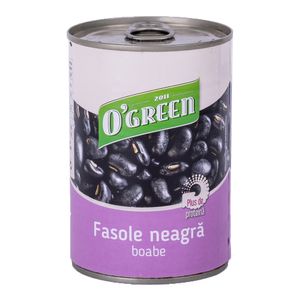 Fasole neagra O'Green, 400 g