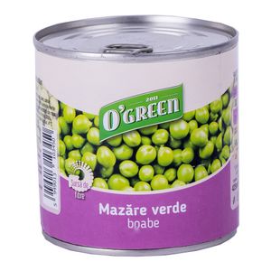 Mazare verde O'Green, 420 g
