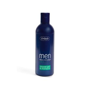 Gel de dus si sampon Ziaja Men Duo Concept, 2 in 1, 300 ml