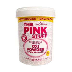 Pudra impotriva petelor The Pink Stuff pentru rufe albe, 1.2 kg