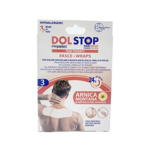 Plasturi pentru dureri articulare si musculare Dolstop, 3 buc