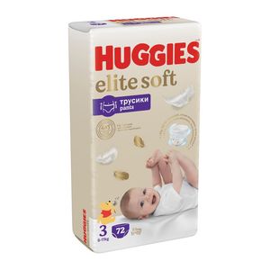 Scutece Chilotel Huggies Elite Soft Pants Giga, marimea 3, 6 - 11 kg, 72 bucati