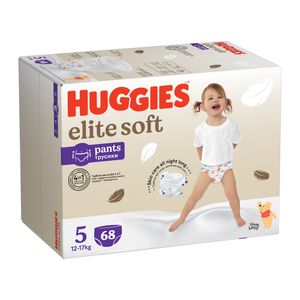 Scutece Chilotel Huggies Elite Soft Pants, marimea 5, 12 - 17 kg, 68 bucati