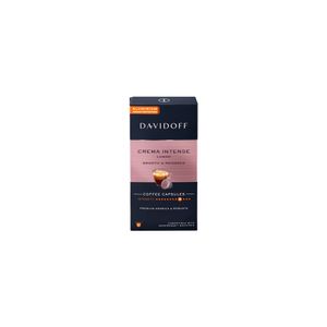 Capsule cafea Davidoff Crema Intense Lungo, compatibile Nespresso, 10 capsule